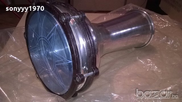 НОВА Тарамбука метална инокс-31/21см-внос сирия, снимка 2 - Ударни инструменти - 19824884