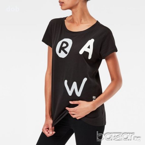 нова дамска тениска G Star Keahlia Straight оригинал, снимка 1