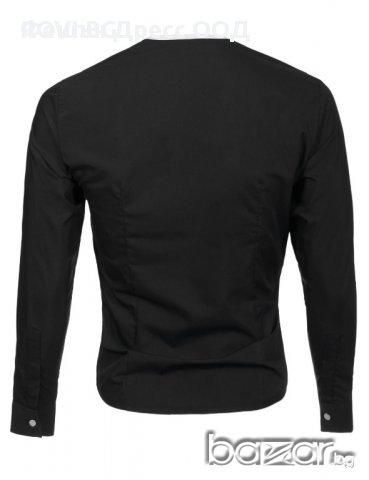 Мъжка риза без яка, снимка 2 - Ризи - 15600462