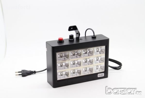 Цветомузика с блиц ефект YX-043