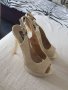 Летни сандали на висок ток, снимка 1 - Дамски обувки на ток - 25283791