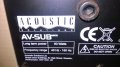 acoustic soliution av-sub mkIII-made in uk-внос от англия, снимка 8
