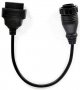 Кабел-преходник от Mercedes (Sprinter) 14 pin мъжки към 16 pin OBD2, за Autocom / Delphi и др. , снимка 3