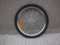 Продавам колела внос от Германия  никелирана капла 20 цола в комплект с вътрешна и външна гуми