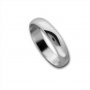 Халки, пръстени от медицинска стомана, класически, сребристи 4, снимка 1