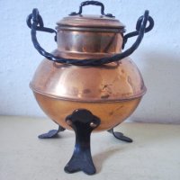 Мед и ковано желязо, снимка 5 - Антикварни и старинни предмети - 19199677