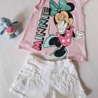 Блузка и къси панталони Disney и TU 5-6 години, снимка 5 - Детски Блузи и туники - 21767170
