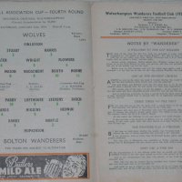 Уест Бромич - Астън Вила и Уулвърхямптън - Болтън оригинални стари английски футболни програми 1957, снимка 8 - Фен артикули - 25199462