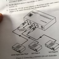 HD/SD-SDI AES Embedder 6809HD Kramer Конвектор, снимка 10 - Други - 12623034