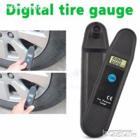 Манометър за измерване на налягането на автомобилни гуми, снимка 1 - Аксесоари и консумативи - 23825593