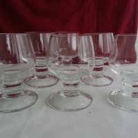  Стъклени чаши за ракия коняк  аперитив, снимка 6 - Антикварни и старинни предмети - 20243915