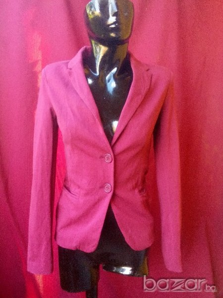 Еластично сако цвят бордо ХС/С, снимка 1