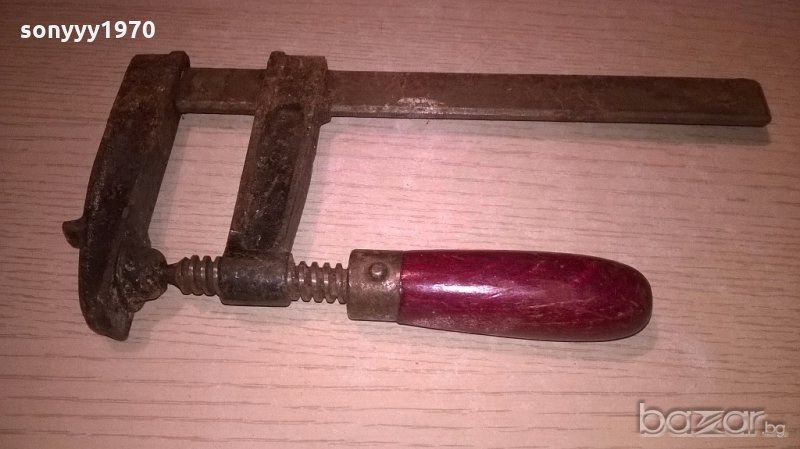 стяга-метална немска-26х14см-внос швеицария, снимка 1