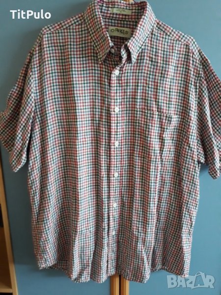 Мъжка риза ORVIS-3XL-100% лен, снимка 1