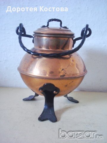 Мед и ковано желязо, снимка 5 - Антикварни и старинни предмети - 19199677