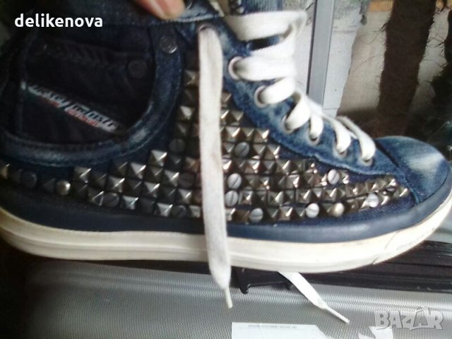 Diesel. USA Original. Size 38 Много яки кецове от деним, снимка 11 - Кецове - 25920194