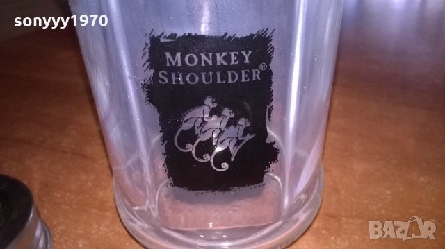 поръчано-monkey shoulder-шеикър-13х8см, снимка 10 - Колекции - 22045467