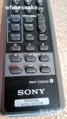 SONY RMT-CD5AD дистанционно управление за аудио системи, снимка 3 - Аудиосистеми - 22893720