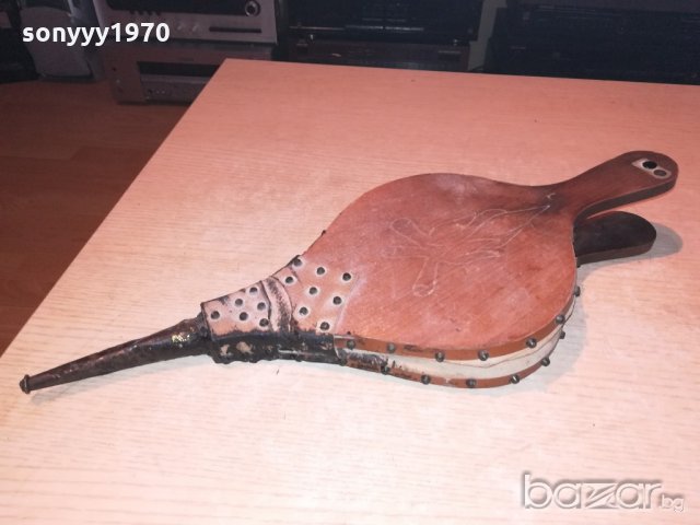 ретро духало-47х20см-внос франция, снимка 3 - Колекции - 20770136