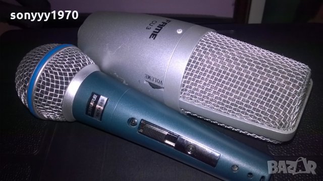 shure & fame microphone-внос швеицария, снимка 4 - Микрофони - 23979887