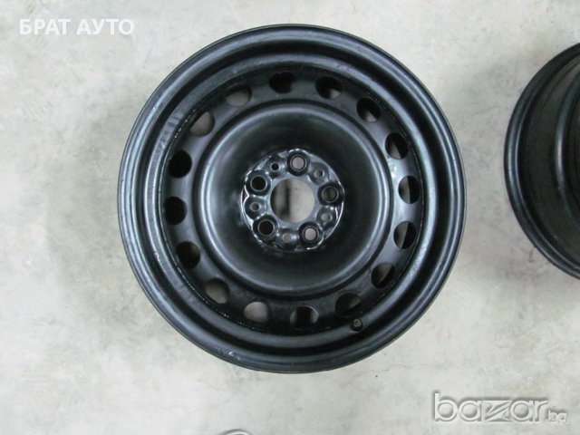 Джанти Железни 15' за Peugeot, снимка 2 - Гуми и джанти - 8901906