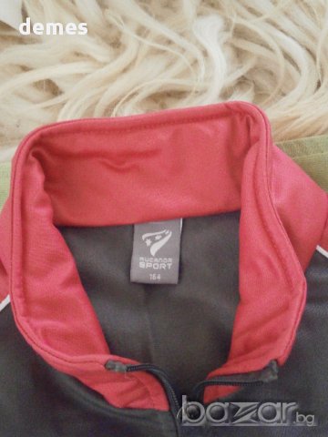  Нов анцуг Rukanor в сиво и електрик, размер 164, снимка 9 - Елеци - 8930774