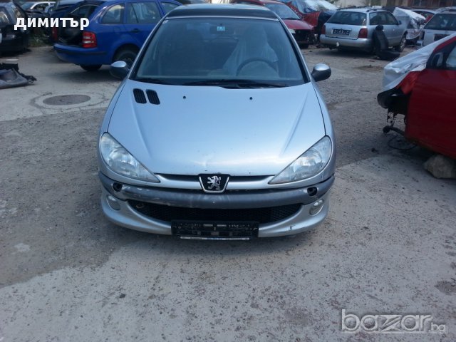 Peugeot 206 1.9D- на части!69к.с, снимка 1 - Автомобили и джипове - 15162375