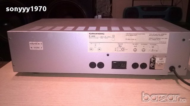 &grundig r400 receiver-germany-внос швеицария, снимка 11 - Ресийвъри, усилватели, смесителни пултове - 14294479
