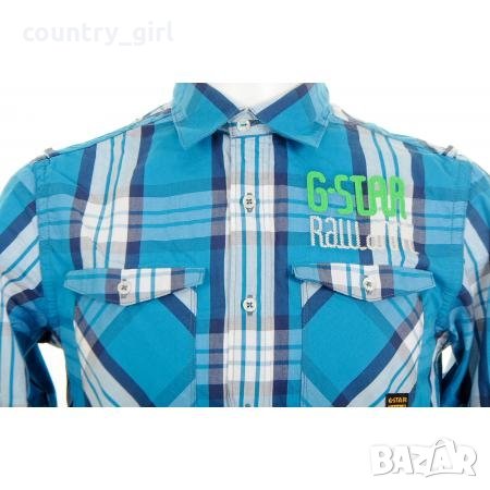 g-star athan menora shirt - страхотна мъжка риза, снимка 1 - Ризи - 21712120