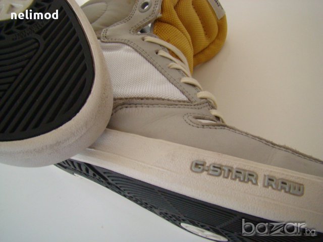 G - Star Raw оригинал Разпродажба   намалени  вече на  75,00 лв size UК 5 38 номер естествена кожа , снимка 6 - Кецове - 16429388
