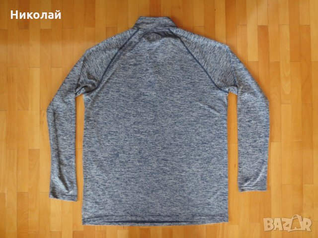 Under Armour  Tech half Zip Long Sleeve Top-светло синя, снимка 5 - Спортни дрехи, екипи - 24214863