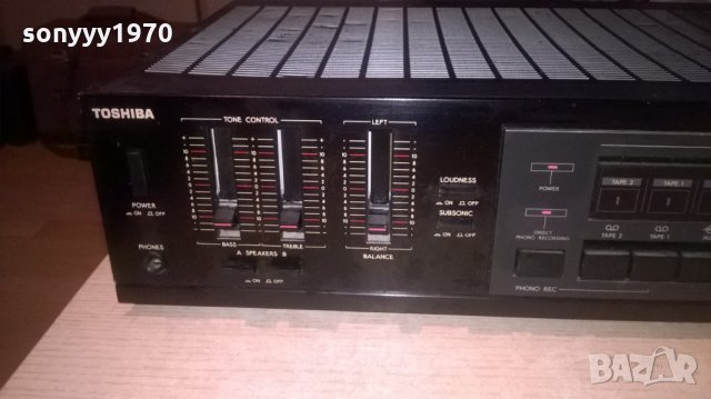 toshiba sb-m37 stereo amplifier-made in japan-внос швеция, снимка 8 - Ресийвъри, усилватели, смесителни пултове - 25392056
