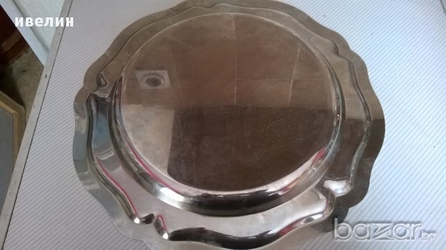  метална чиния,плато, снимка 2 - Антикварни и старинни предмети - 13327453