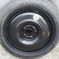 Резервна гума патерица 125/70/17 5x114.3 17цола мазда, хонда и др. , снимка 1 - Гуми и джанти - 13534049
