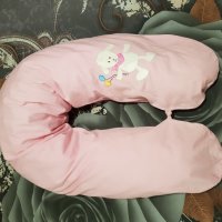Възглавница за кърмене и бременност, снимка 4 - Спално бельо и завивки - 25960732