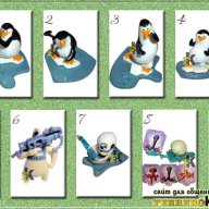 детска колекция от киндер пингвините от мадагаскар, снимка 2 - Колекции - 9973632