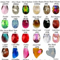 Сваровски Обеци 6мм,''Rivoli''Crystals from SWAROVSKI ® , снимка 10 - Гривни - 23351600