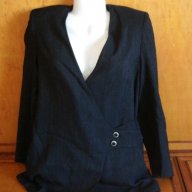 Черно стилно дамско сако,N 42 , снимка 1 - Сака - 18235600