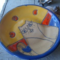 керамична чинийка, снимка 4 - Други ценни предмети - 18828413