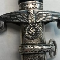 Немски кортик/Железопътна полиция- образец-1935 година/кинжал сабя нож/, снимка 9 - Антикварни и старинни предмети - 22404337