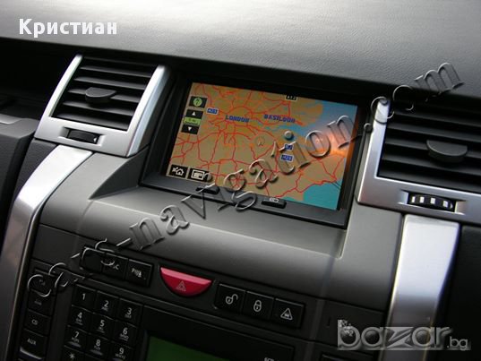 LAND ROVER DENSO Ленд Ровър диск за навигация, снимка 1