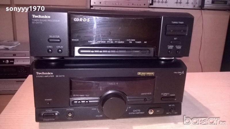 technics amplifier+tuner/processor-внос швеицария, снимка 1