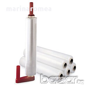 Пластмасови ръкохватки за стреч фолио, снимка 1