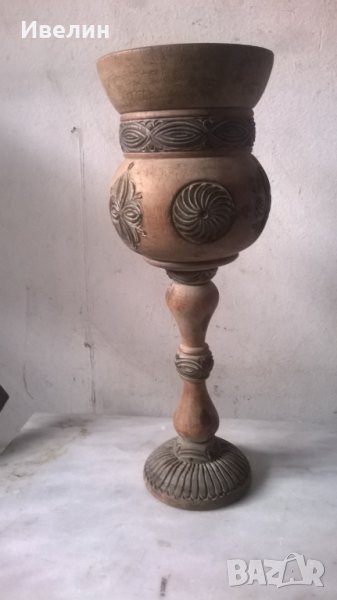 стара дървена купа, снимка 1