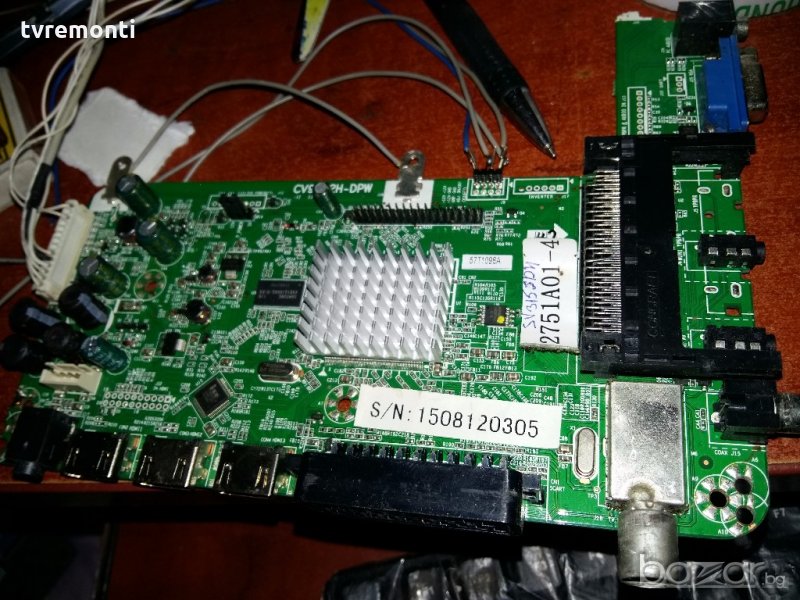 MAIN AV BOARD CV9202H-DPW, снимка 1
