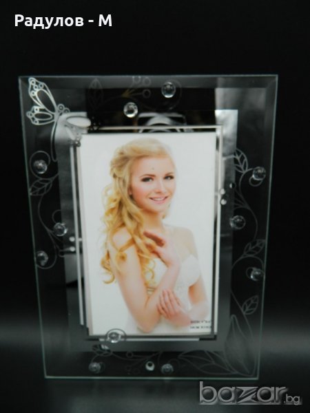 Рамка стъклена 10x15см, снимка 1