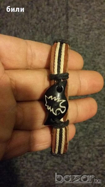 Кожена гривна, снимка 1
