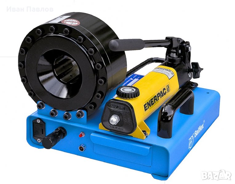 Ръчна хидравлична преса за пресоване на накрайници за хидравлични маркучи, снимка 1