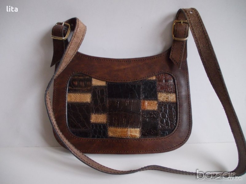 Дамски чанти ест.кожа ръчна изработка, снимка 1