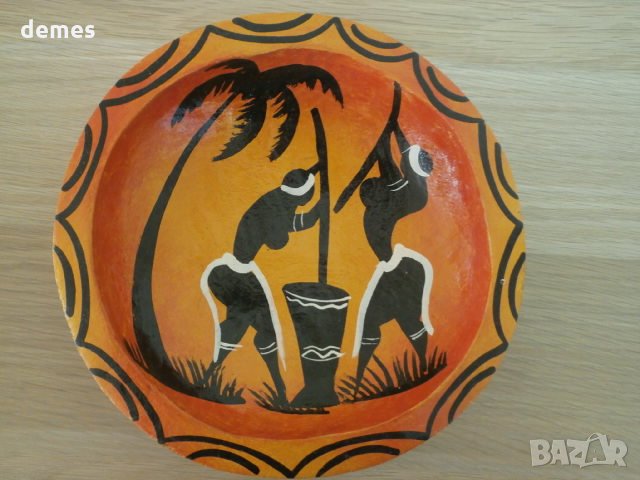 Рисувана купа от джакаранда , снимка 2 - Декорация за дома - 23347899